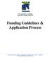 Funding Guidelines & Application Process