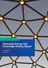 Renewable Energy Hub Knowledge Sharing Report. 2 June Version 23.0