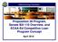 Proposition 39 Program, Senate Bill 110 Overview, and ECAA-Ed Competitive Loan Program Concept
