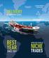 DELIVERY OF TWO IMOIIMAX VESSELS ANNUAL REPORT 2015 BEST NICHE INCREASED SHARE OF YEAR TRADES SINCE 2001
