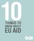 THINGS TO KNOW ABOUT EU AID