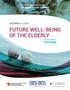 FUTURE WELL-BEING OF THE ELDERLY