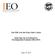 THE IMF AND THE EURO AREA CRISIS. Issues Paper for an Evaluation by The Independent Evaluation Office (IEO)