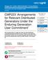 CMP223 Arrangements for Relevant Distributed Generators Under the Enduring Generation User Commitment