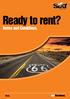 Ready to rent? Terms and Conditions. Texas