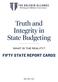 Truth and Integrity in State Budgeting