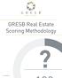GRESB Real Estate Scoring Methodology