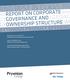 REPORT ON CORPORATE GOVERNANCE AND OWNERSHIP STRUCTURE