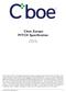 Cboe Europe PITCH Specification