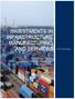 INVESTMENTS IN INFRASTRUCTURE INVESTMENTS IN INFRASTRUCTURE MANUFACTURING AND SERVICES MANUFACTURING AND SERVICES