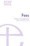 Fees. Policy Guidebook. Approved by Bishop s Council