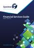 Financial Services Guide VERSION 5 JANUARY 2018