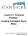 Long Term Financial Strategy: Funding the Capital Asset Plans