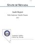 LA12-23 STATE OF NEVADA. Audit Report. Public Employees Benefits Program Legislative Auditor Carson City, Nevada