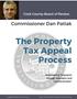 Cook County Board of Review. Commissioner Dan Patlak. Tax Appeal. Empowering Taxpayers through education and communication
