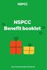 NSPCC Benefit booklet