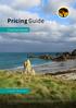 Pricing Guide. Channel Islands. 1 July June 2019
