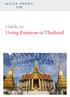 Guide to Doing Business in Thailand