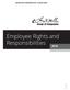 Employee Rights and Responsibilities