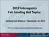 2017 Interagency Fair Lending Hot Topics