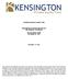 KENSINGTON PRIVATE EQUITY FUND MANAGEMENT DISCUSSION AND ANALYSIS AND FINANCIAL STATEMENTS FOR THE PERIOD ENDED SEPTEMBER 30, 2016.