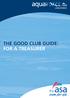 THE GOOD CLUB GUIDE: FOR A TREASURER