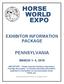 EXHIBITOR INFORMATION PACKAGE PENNSYLVANIA MARCH 1-4, 2018
