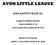 AVON LITTLE LEAGUE 2018 SAFETY MANUAL. League ID Number OHIO DISTRICT #3 PLAY HARD-PLAY SAFE-HAVE FUN EFFECTIVE FROM:
