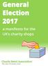 General Election a manifesto for the UK s charity shops