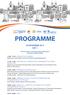 Plock PROGRAMME 29 NOVEMBER 2017 DAY 1. Plenary session, conference and workshop part Hosted by: ANNA BUTRYM