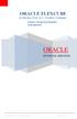 ORACLE FLEXCUBE Accelerator Pack 12.3 Product Catalogue Islamic Integrated liquidity management Accelerator Pack Product Catalogue Page 1 of 12
