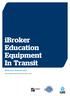ibroker Education Equipment In Transit QBE Insurance (Australia) Limited
