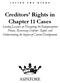 Creditors Rights in Chapter 11 Cases