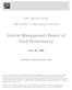 Interim Management Report of Fund Performance