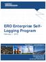 ERO Enterprise Self- Logging Program