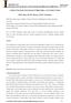 Analysis of Economic Environment of Village Bank: A Case Study in China. DING Zhao, XIANG Zhenyu, JIANG Yuansheng