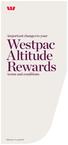 important changes to your Westpac Altitude Rewards terms and conditions