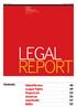 LEGAL REPORT. Contents. GlobalReview 48 LeagueTables 49 ProjectList 52 Americas 55 AsiaPacific 57 EMEA 59