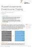Russell Investments: Fixed Income Trading