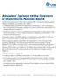 Actuaries Opinion to the Directors of the Ontario Pension Board
