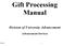 Gift Processing Manual