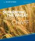 Global Risk & Trading Practice SEPARATING THE WHEAT FROM THE CHAFF