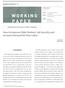 WORKING PAPER. How to Improve Older Workers Job Security and Increase Demand for Their Labor WORKING PAPER I.