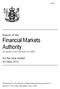 Report of the Financial Markets Authority (in respect of the KiwiSaver Act 2006)
