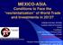 MEXICO-ASIA. Conditions to Face the reorientalization of World Trade and Investments in 2013?