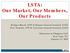 LSTA: Our Market, Our Members, Our Products