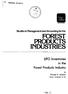 PRODUCTS FOREST. in the. Forest Products Industry. LIFO Inventories. -no. II PRONG BINDER. Studies in Management and Accounting for the