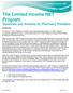 The Limited Income NET Program Questions and Answers for Pharmacy Providers