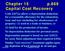 Chapter 15 p.869 Capital Cost Recovery