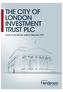 THE CITY OF LONDON INVESTMENT TRUST PLC. Update for the half year ended 31 December 2015